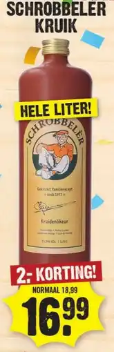 Dirk Schrobbeler Kruik aanbieding