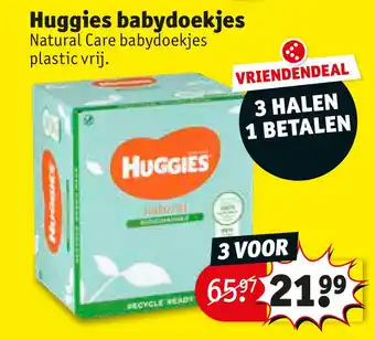 Kruidvat Huggies babydoekjes aanbieding