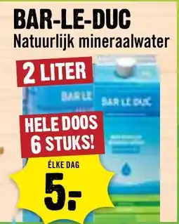 Dirck 3 Bar Le Duc aanbieding