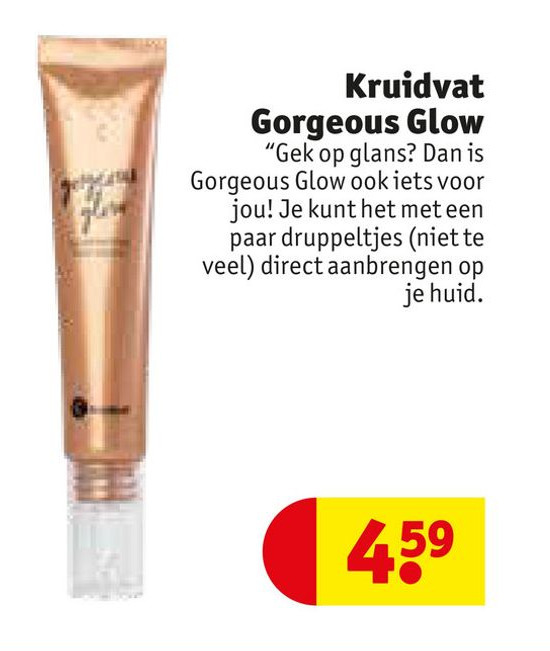 Kruidvat Glow aanbieding bij Kruidvat
