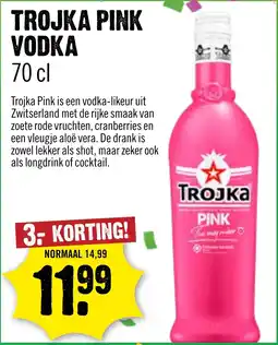 Dirck 3 Trojka Pink Vodka aanbieding