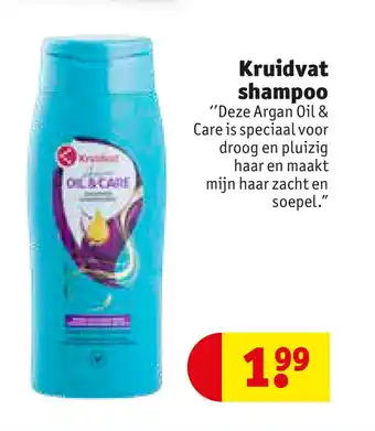 Kruidvat Kruidvat shampoo 00 aanbieding