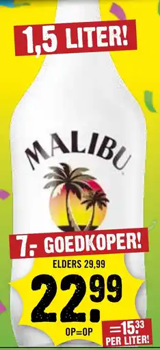 Dirck 3 Malibu aanbieding