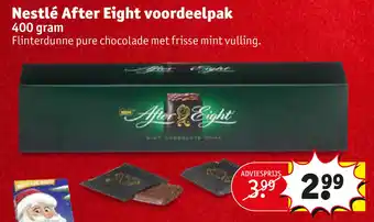 Kruidvat Nestlé After Eight voordeelpak 400 gram aanbieding