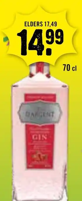 Dirck 3 Dargent Gin aanbieding