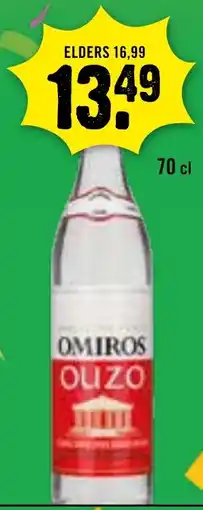 Dirck 3 Omiros Ouzo aanbieding