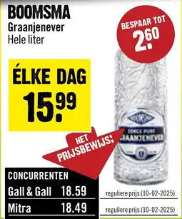 Dirck 3 Boomsma Graanjenever aanbieding