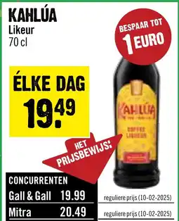 Dirck 3 Kahlúa aanbieding