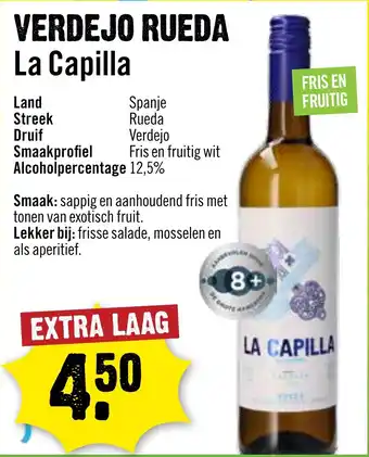 Dirck 3 Verdejo Rueda La Capilla aanbieding