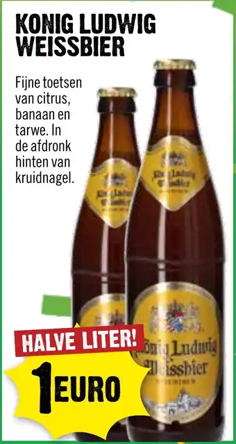 Dirck 3 Konig Ludwig Weissbier aanbieding