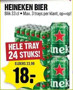 Dirck 3 Heineken Bier aanbieding