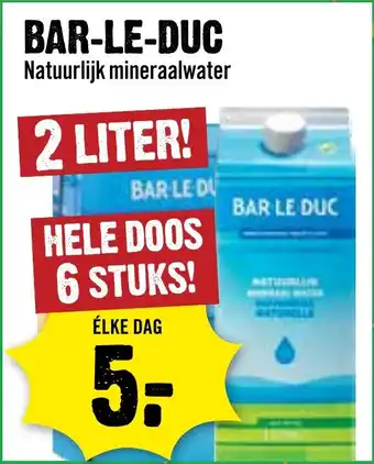 Dirck 3 Bar Le Duc aanbieding