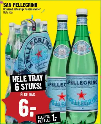 Dirck 3 San Pellegrino aanbieding