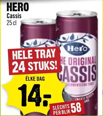 Dirck 3 Hero Cassis aanbieding