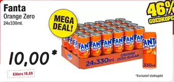 Budget Food Fanta Orange Zero aanbieding