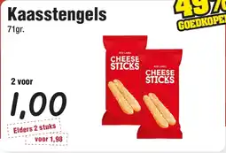 Budget Food Kaasstengels aanbieding