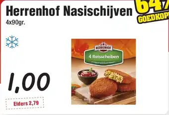 Budget Food Herrenhof Nasischijven aanbieding