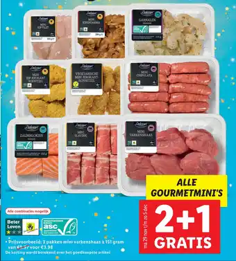 Lidl Alle gourmetmini's aanbieding