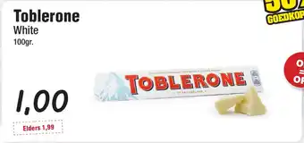 Budget Food Toblerone aanbieding