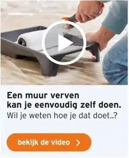 GAMMA Een muur verven kan je eenvoudig zelf doen. Wil je weten hoe je dat doet..? aanbieding