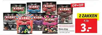 Lidl Klene drop aanbieding