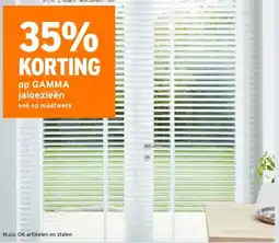 GAMMA 35%KORTING op GAMMA jaloezieën aanbieding