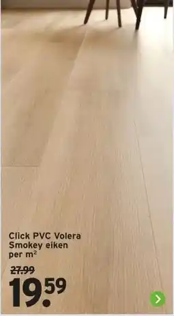 GAMMA Click PVC Volera Smokey eiken per m² aanbieding