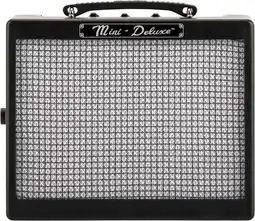 Amazon Fender MD20 Mini Deluxe gitaarversterker, mini 1 W versterker voor elektrische gitaren, 9 V aanbieding