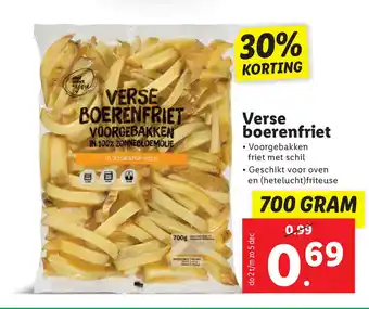 Lidl Verse boerenfriet aanbieding