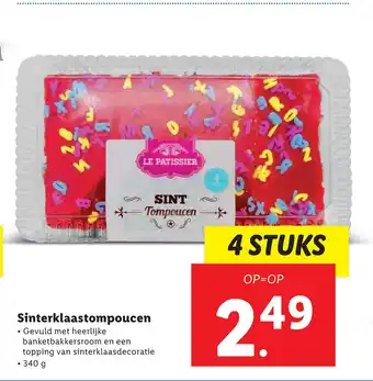 Lidl Sinterklaastompoucen aanbieding