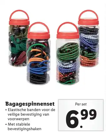 Lidl Bagagespinnenset aanbieding