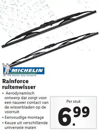 Lidl Rainforce ruitenwisser aanbieding