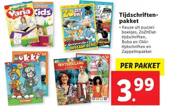 Lidl Tijdschriften- pakket aanbieding