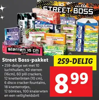 Lidl Street Boss-pakket aanbieding