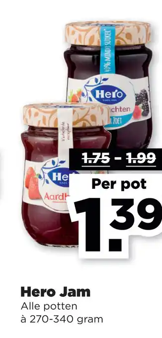 PLUS Hero Jam Alle potten aanbieding