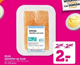 Coop PLUS Zalmfilet op huid aanbieding