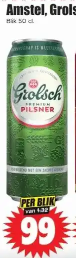 Dirk Amstel, Grolsch of Palm aanbieding