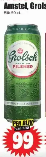 Dirk Amstel, Grolsch of Palm aanbieding