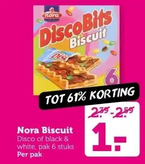 Coop Nora Biscuit aanbieding