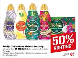 Coop Robijn Collections klein & krachtig of capsules aanbieding