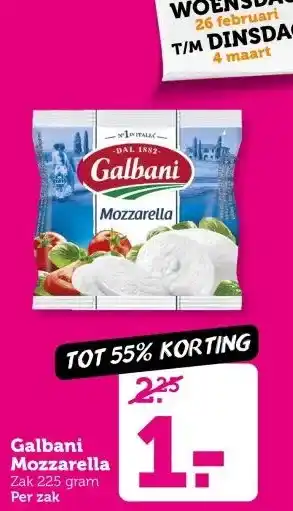 Coop Galbani Mozzarella aanbieding