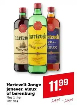 Coop Hartevelt Jonge jenever, vieux of berenburg aanbieding