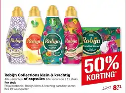 Coop Robijn Collections klein & krachtig of capsules aanbieding