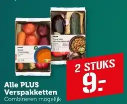 Coop Alle PLUS Verspakketten aanbieding