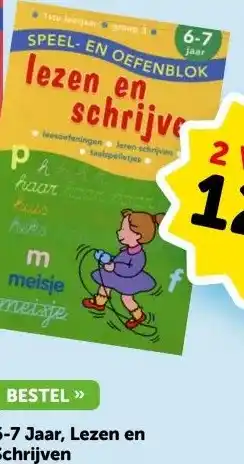 Boekenvoordeel 6-7 Jaar, Lezen en Schrijven aanbieding