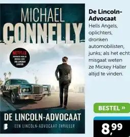 Boekenvoordeel De Lincoln- Advocaat aanbieding