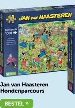 Boekenvoordeel Jan van Haasteren Hondenparcours aanbieding