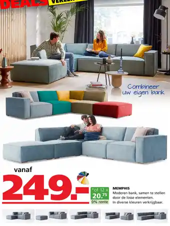 Seats and Sofas MEMPHIS aanbieding