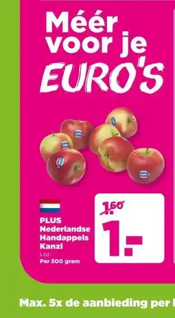 PLUS PLUS Nederlandse Handappels Kanzi aanbieding