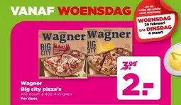 PLUS Wagner Big city pizza's aanbieding